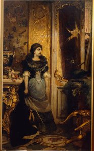 Son aşama. Pavel Alexandrovich Svedomsky (1849-1904), tuvalette yağlı boya tablosu