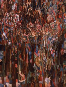 Dünyanın Çiçeklenme Zamanının Çiçekleri, 1915 by Pavel Nikolayevich Filonov
