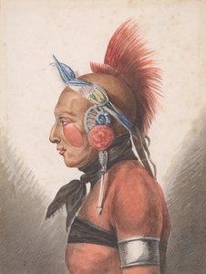 Bir Osage Savaşçısı, 1811-ca. 1813.