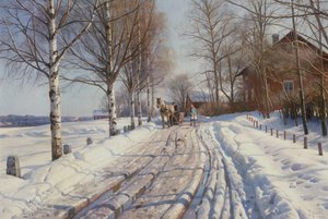 Leksand, Dalarna yakınlarındaki Vestanvik