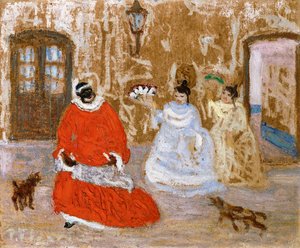 Köle Kraliçeye Ev Önerileri by Pedro Figari