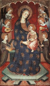 Madonna ve Child with Angels müzik çalıyor by Pedro Serra