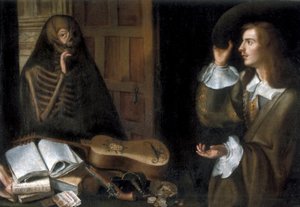 ölüm ve şövalye by Pedro de Camprobín
