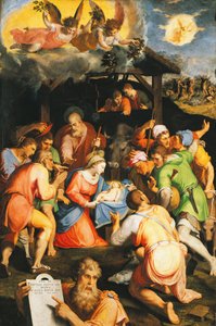 Çobanların Hayranlığı, Pellegrino Tibaldi (1541-1583)
