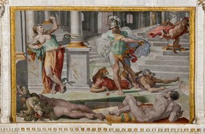 Ulysses ve Circe, Polyphemus Odasından detay