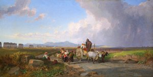 'Roma Campagna'da Sahne', 1865