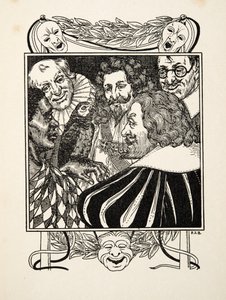 Yüzlerce Hayvan Anekdotundan Konuşan Bir Papağan, pub. 1924 (gravür) by Percy J. Billingshurst