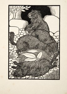 Hayvanların Yüz Anekdotundan Çalışma Bölümü, pub. 1924 by Percy J. Billingshurst