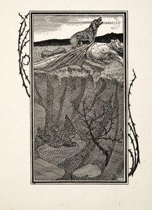 A Hundred Anecdotes of Animals'dan Sabinus ve Köpeği, pub. 1924 by Percy J. Billingshurst
