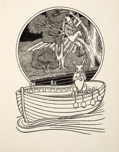 Yakalanan Yakalayıcı, Hayvanların Yüz Anekdotundan, pub. 1924 by Percy J. Billingshurst