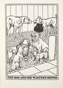Köpek ve Ustaları Yemeği, Fontaine Fables, pub