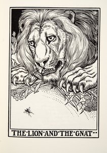 Aslan ve Sivrisinek, Fontaine Fables, pub