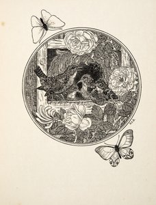 Wrens Şarkı Söylemeyi Öğreniyor, Hayvanların Yüz Anekdotundan, pub. 1924 by Percy J. Billingshurst