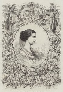 Umukobwa wo mu Burasirazuba witwaje inzira, 1859 by Percy Macquoid