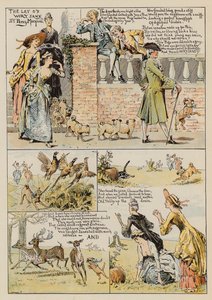 The Lay of Wiry Jane, Percy Macquoid (chromolitho) by Percy Macquoid