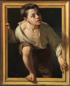 Eleştiriden Kurtulmak (Eleştiriden Kurtulmak) - Borrell del Caso, Pere (1835-1910) - Tuval üzerine yağlı boya - 1874 trompe-l