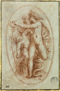 Apollon ve Sümbül by Perino del Vaga