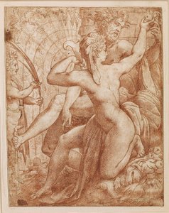 Vertumnus ve Pomona, c. 1527.
