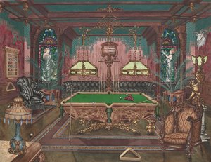 Havuz Odası, 1890, 19351942. by Perkins Harnly