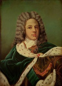 Hyacinthe Rigaud (1659-1743) 1887 tarafından yapılan bir portreden sonra Duc de Saint-Simon (1675-1755) portresi
