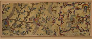 Angel halı parçası (yün ve ipek hav) by Persian School