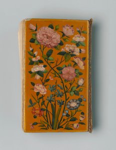 Arapça dua kitabı, 1729 (laklı kağıt üzerine mürekkep ve altın) by Persian School