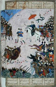 İsfandiyar ve Arjasp arasındaki savaş, 