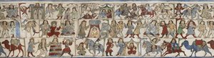 "Şahnama"yı betimleyen beher, Kaşan, İran, Selçuklu Dönemi, 12. yüzyıl sonu by Persian School