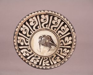 Kase (kuş tasarımlı) (seramik) by Persian School