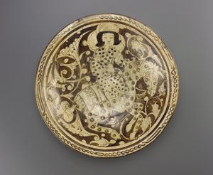 Çanak, Kaşan bölgesi, İran, Selçuklu hanedanı, 12. yüzyıl sonu-13. yüzyıl başı (seramik)