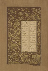 Kaya manzarasında atlar, Yusuf u-Zulaikha