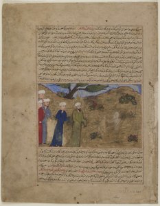 İsa ve Sam, bir Majma "al-tawarikh'ten, c.1425 by Persian School