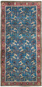 Kirman "vazo" halısı, Güney Doğu İran, 17. yüzyıl ortası by Persian School