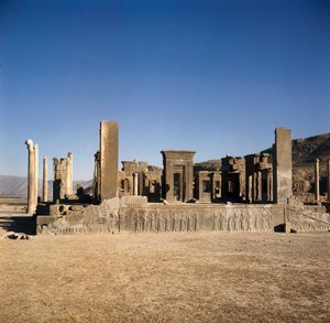 “" Darius I Sarayı (MÖ 550-486) Persepolis