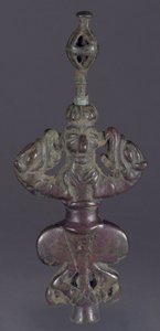 Standart finial, c.1000 BC (bronz) by Persian School