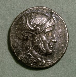 Tetradrachma of Seleukos I (c.358-280) Suriye Kralı, Persepolis'te basılmıştır, MÖ 300 dolaylarında (gümüş) by Persian School