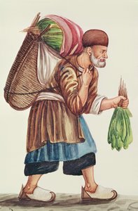 Bahçıvan (kağıt üzerinde wc) by Persian School