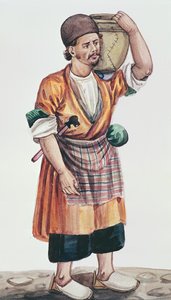 Fayans tamircisi (kağıt üzerinde wc) by Persian School