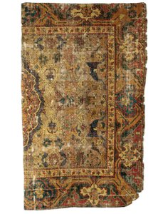 Olağandışı küçük Tebriz madalyon kilim parçası, Kuzey Batı İran, 16. yüzyılın ilk yarısı by Persian School
