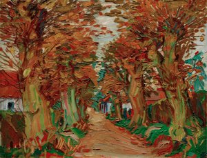 ıhlamur caddesi by Peter August Böckstiegel