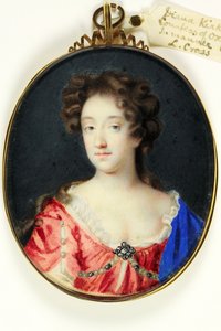 Diana Kirke, Oxford Kontesi (parşömen üzerine suluboya)