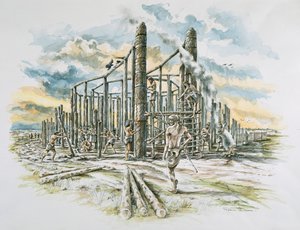 Durrington Duvarları, Wiltshire, MÖ 2000