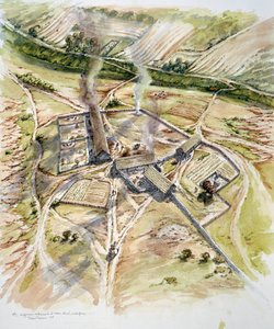 Greenshiel, Lindisfarne, Kutsal Ada, Northumberland, 9. yüzyıl 1993-2005 by Peter Dunn