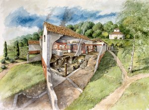 Lullingstone Roma Villası, c4. yüzyıl, 1990-2010