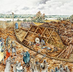 Sutton Hoo gemi cenazesi, 7. yüzyıl, 1990-2010