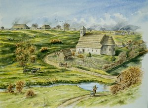Wharram Percy Ortaçağ Köyü, 12. yüzyıl sonu, 1990-2010