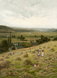 Vale of Llanrest (tuval üzerine yağlı boya) by Peter Ghent