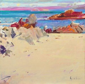 Iona Adası by Peter Graham (Contemporary)