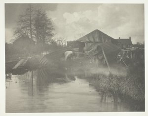 Bir Norfolk Tekne Tersanesi by Peter Henry Emerson