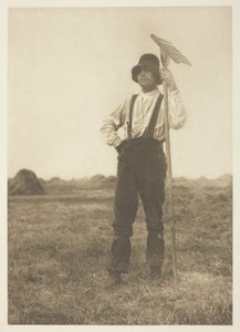 Tırmıkla Saman Yapan (Norfolk) by Peter Henry Emerson